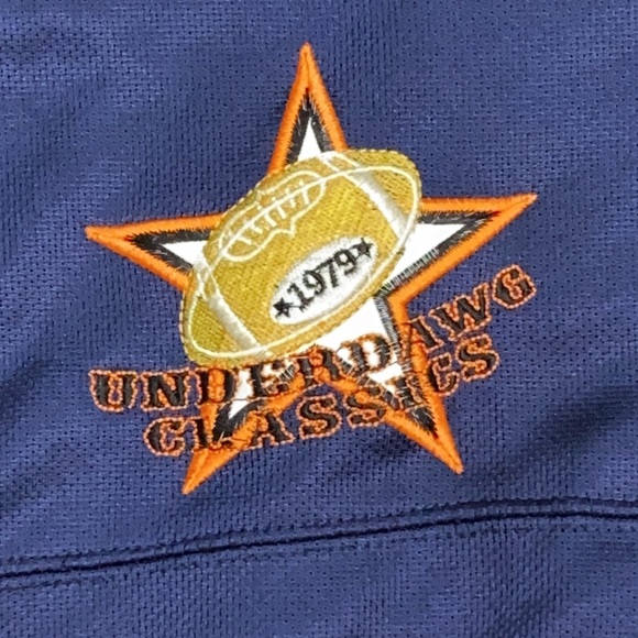 Underdawg Classics Chi Town Athletiks #24 Navy/Orange Field Team Jersey - Picture 5 of 11